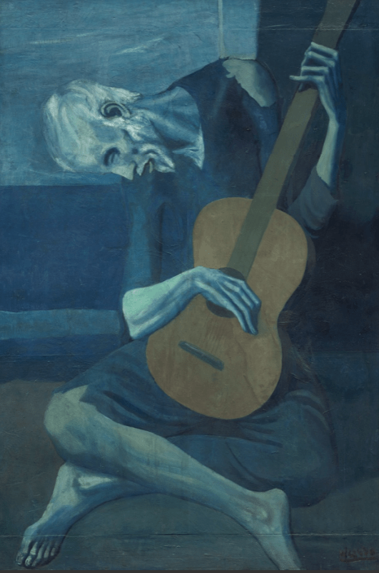 Picasso - Le Vieux Guitariste aveugle