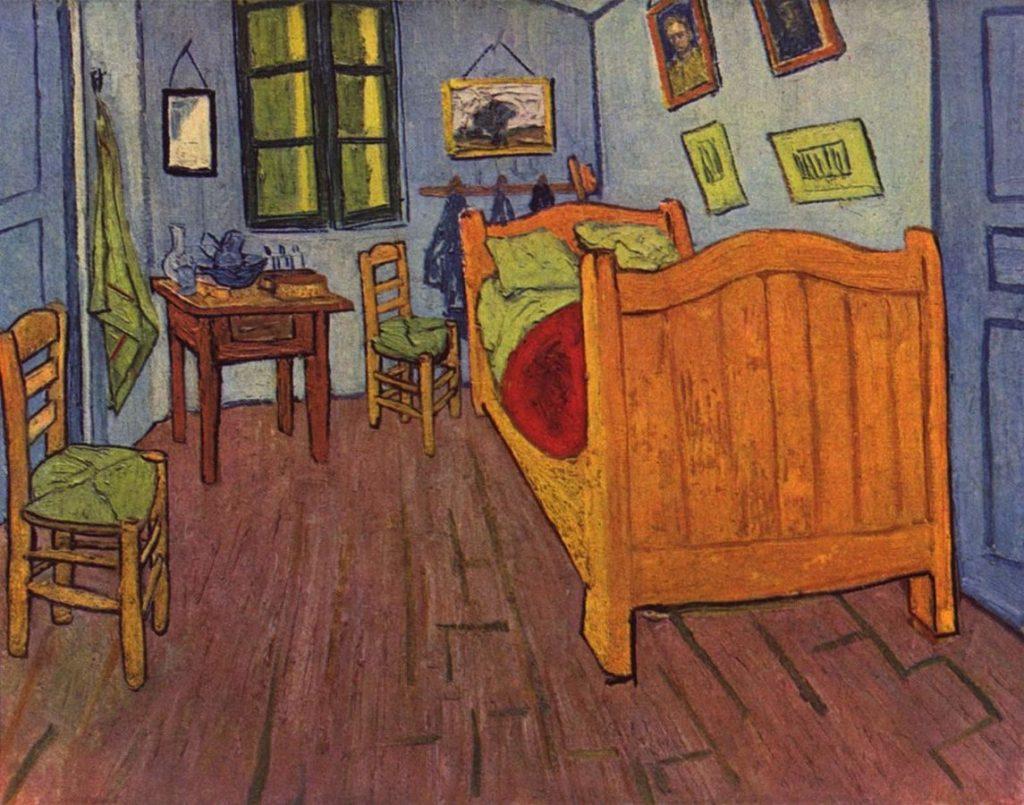 VAN GOGH - La Chambre à coucher (1888)